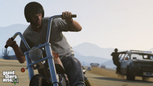 GTA V Motorbike Screenshot
