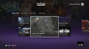 Twitch app Xbox 360