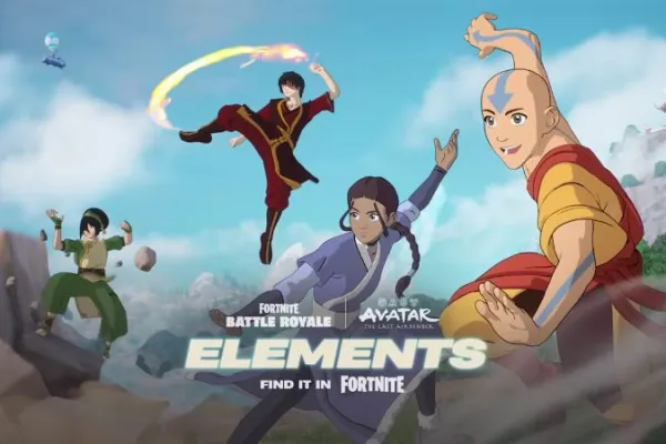 Fortnite x Avatar The Last Airbender Elements Event