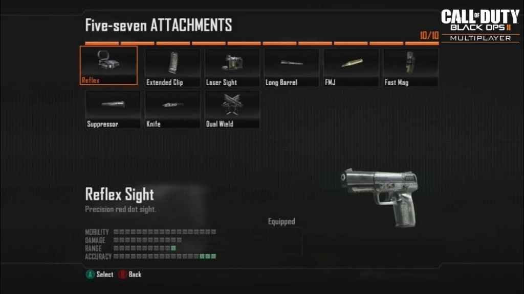 Black Ops 2 Attachments