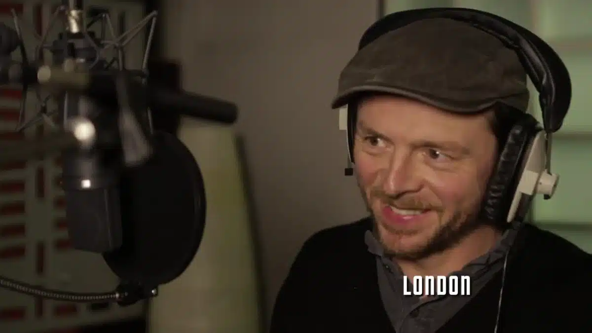Simon Pegg Voicing Scotty Star Trek The Video Game.