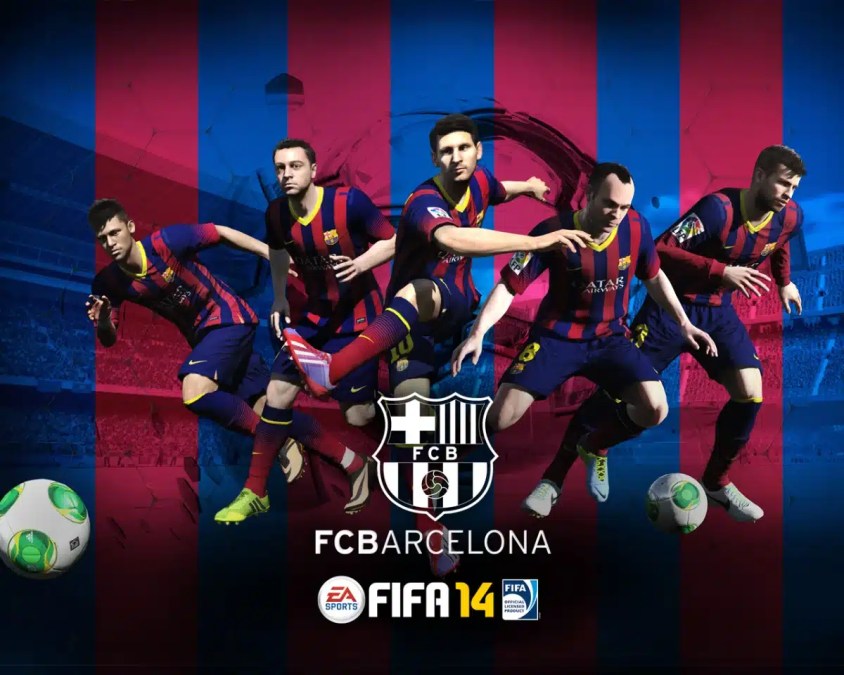 Barcelona Added as Official Partner of FIFA 14