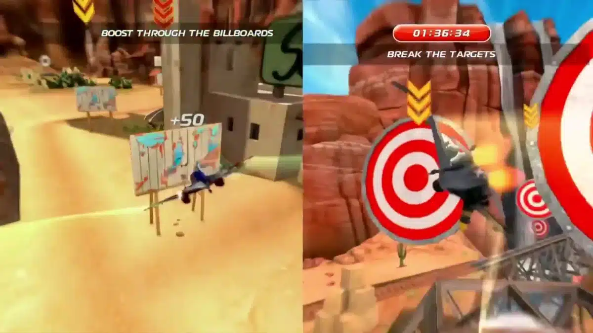 Disney Planes Wii U two-player co-op.