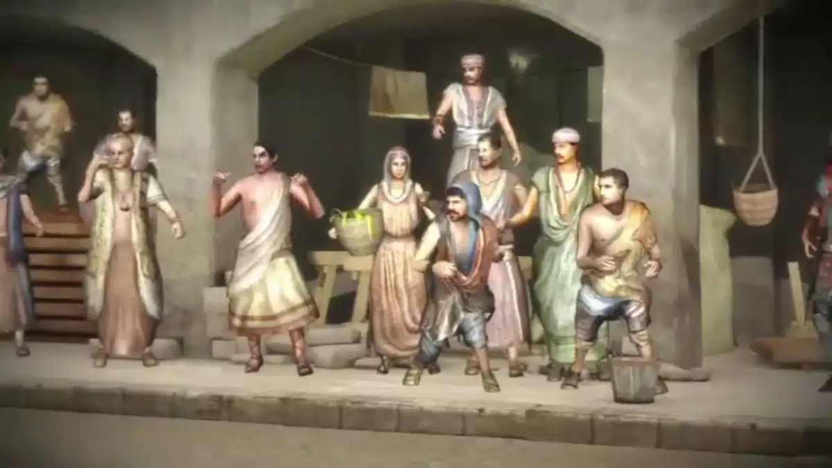 Spartacus Legends crowd cheering.