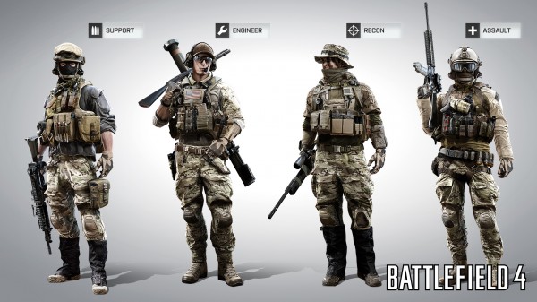 Battlefield 4 Classes