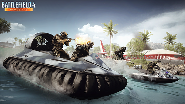 Battlefield 4 Naval Strike Hovercraft