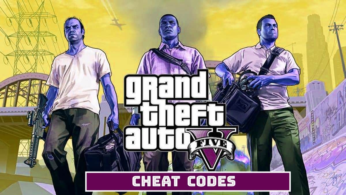 gta5 cheat codes 1