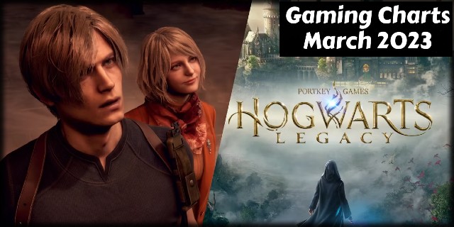 RE4 Hogwarts Legacy Gaming Charts
