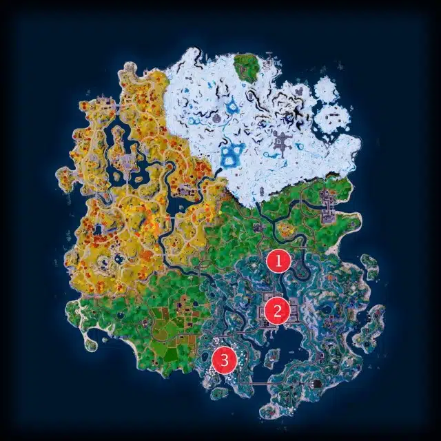 Fortnite Challenges: Bouncing off Lily Pads, Tires and Air Vents in One Match 3 Fortnite Chapter 4 Season 2 Week 4 Challenges