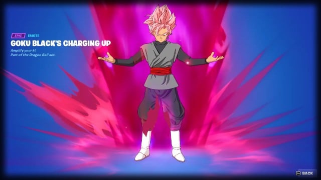 Fortnite Goku Black Emote