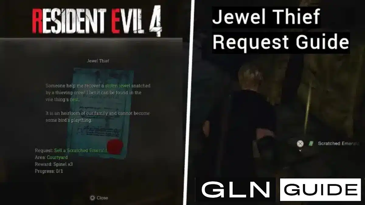 Resident Evil 4 Remake Jewel Thief and Scratched Emerald Guide