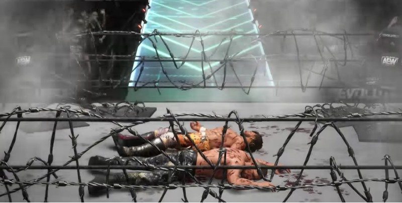 AEW Fight Forever Exploding Barbed Wire Deathmatch Trailer