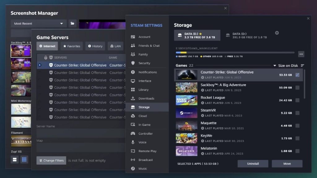 Steam Overhauls User Interface: All-New Features and Updates