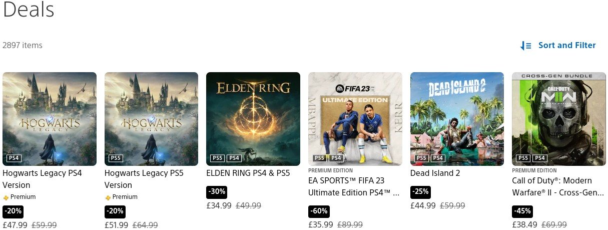 PlayStation Summer Sale Top Deals