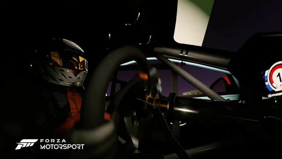 Forza Motorsport Inside View of The Car