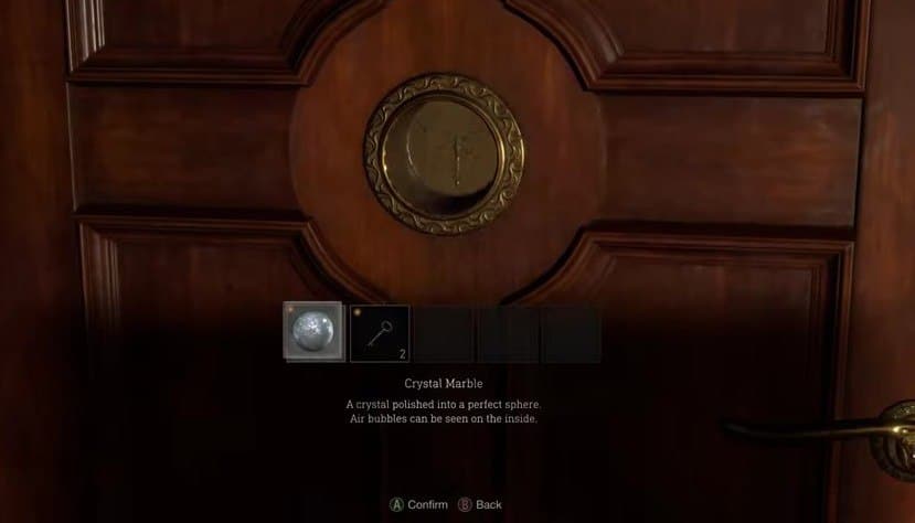 Inserting The Crystal Marble Puzzle