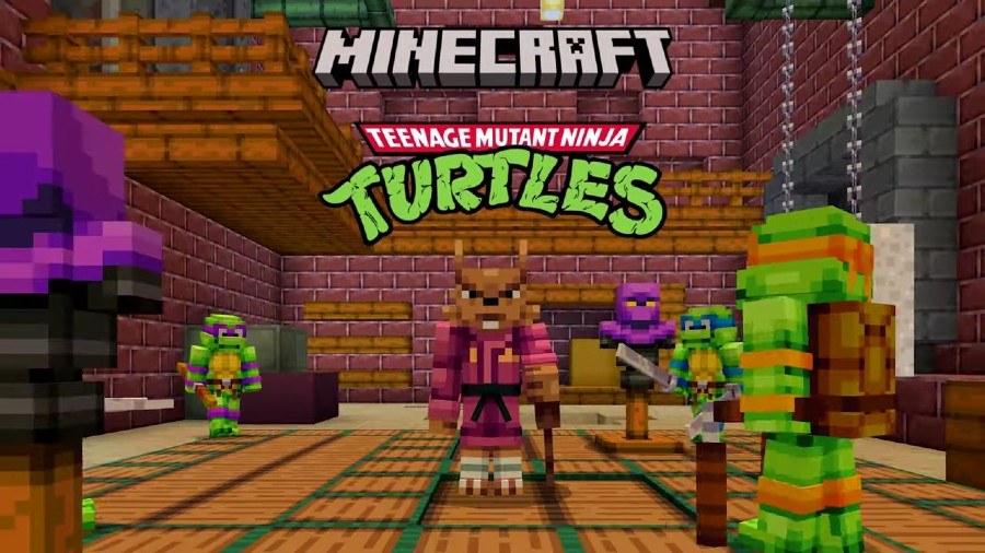 Minecraft x Teenage Mutant Ninja Turtles DLC