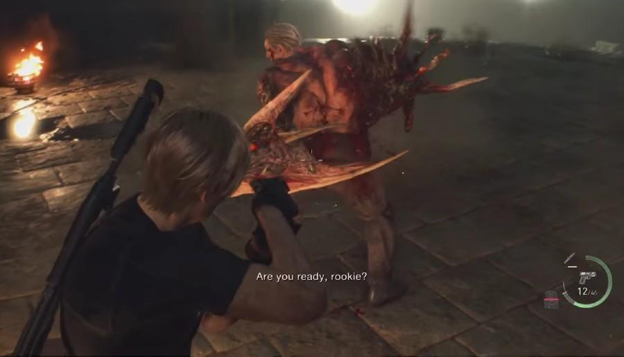 Resident Evil 4 Remake Final Krauser Boss Fight