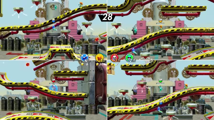 Sonic Superstars Multiplayer Split-Screen