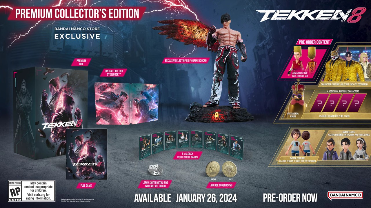 Tekken 8 Premium Collectors Edition