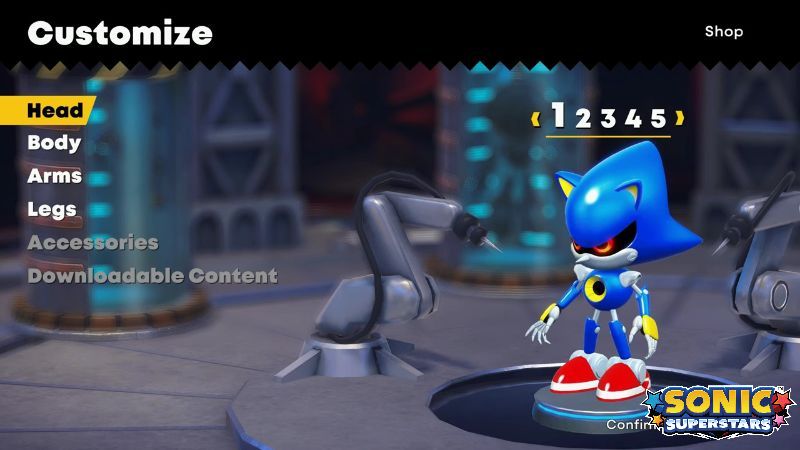 Sonic-Superstars Battle Mode Main Menu