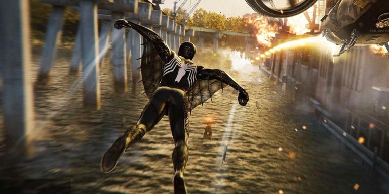 Spider-Man 2 Includes Web-Wings to make travelling the city easier