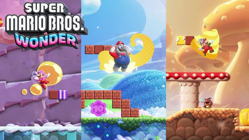 Super Mario Bros. Wonder All New Power-Ups
