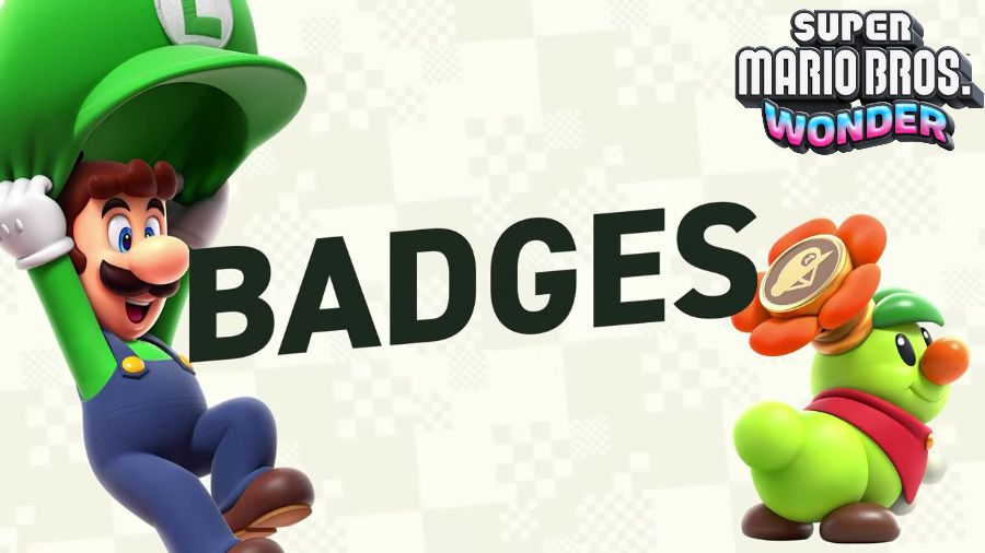 Super Mario Bros. Wonder Badges