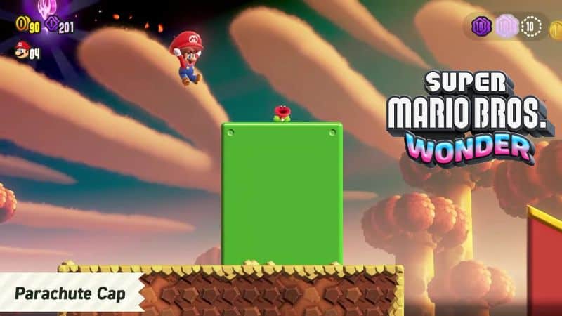 Super Mario Bros. Wonder Parachute Cap