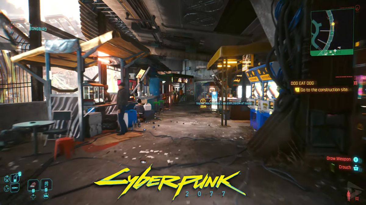 Cyberpunk 2077 Phantom Liberty Gameplay Screen