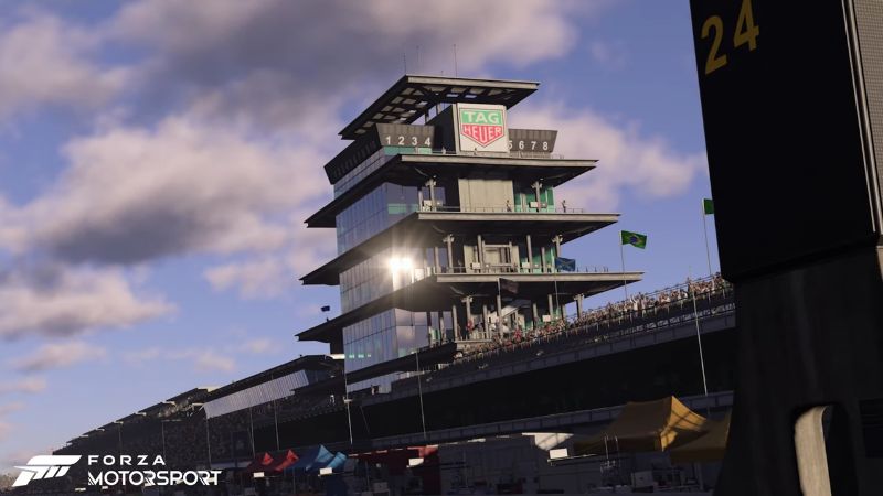 Forza Motorsport Intro Cinematic Race Track