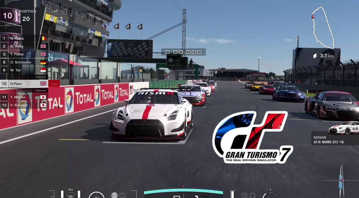 Gran Turismo 7 - Nissan GT-R NISMO GT3 2018 Race Start