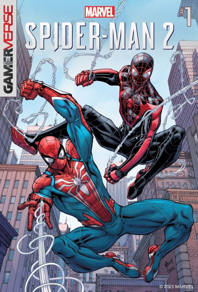 Marvel's Spider Man 2 Prequel Comic Cover