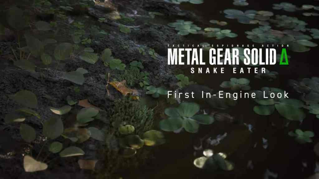 Metal Gear Solid Delta Recreates Snake Eater Using Unreal Engine 5