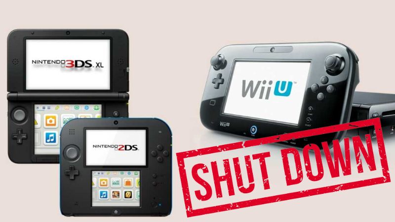 Nintendo 3DS and Wii U Shutdown