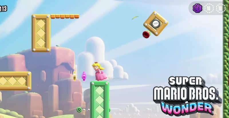 Super Mario Bros. Wonder Princess Peach Gameplay