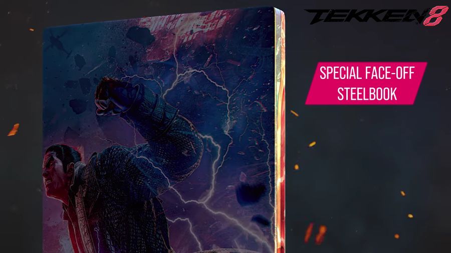 Tekken 8 Special Face-off Steelbook