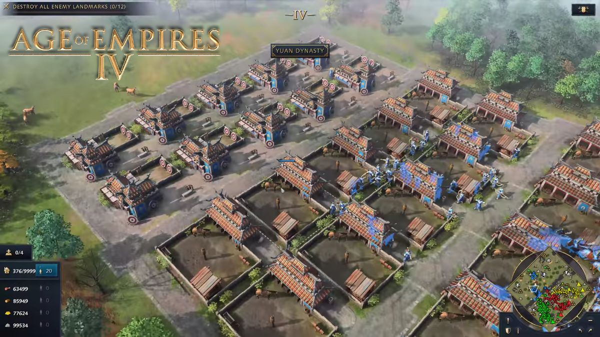 Age of Empires IV Building an Army