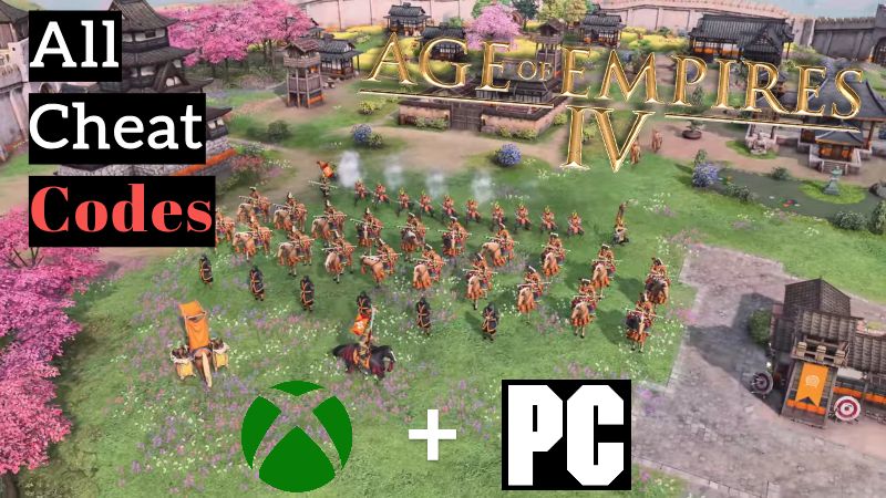 Age of Empires IV All Cheat Codes For Xbox and PC