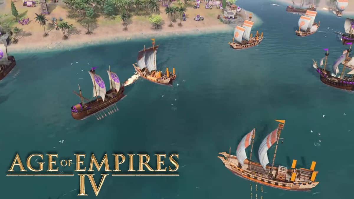 Age of Empires IV The Sultans Ascend Ship Battles