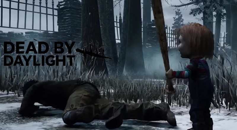 Dead by Daylight Chucky With Baseball Bat Hunting Victim