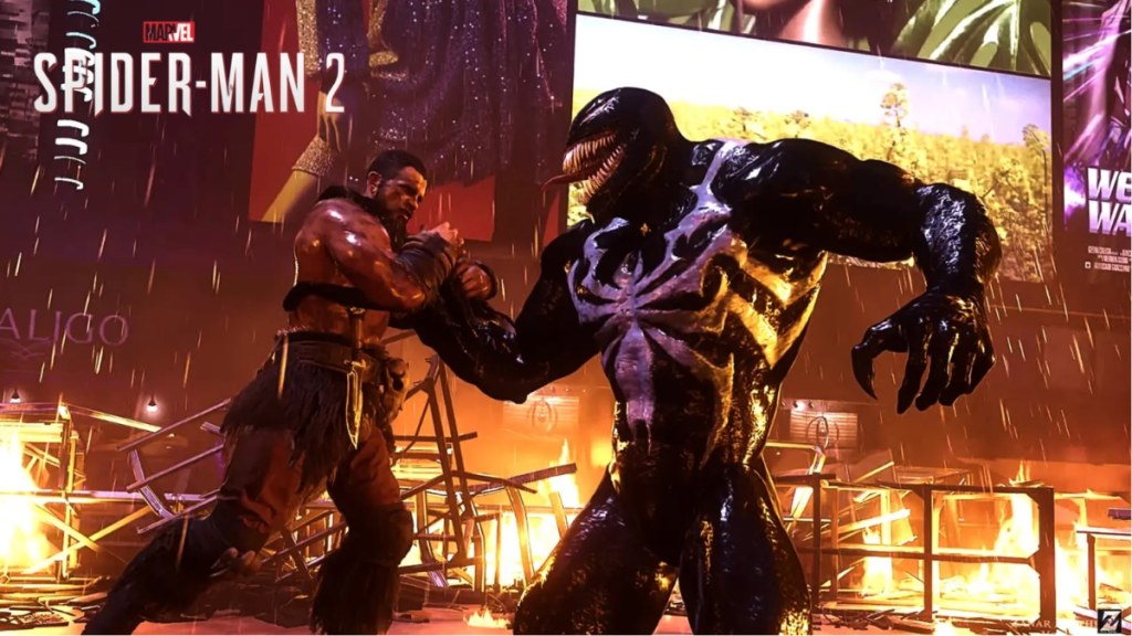 Analysing Kraven's Target Choices in Marvel's Spider-Man 2 4 Kraven fights Venom for the final time