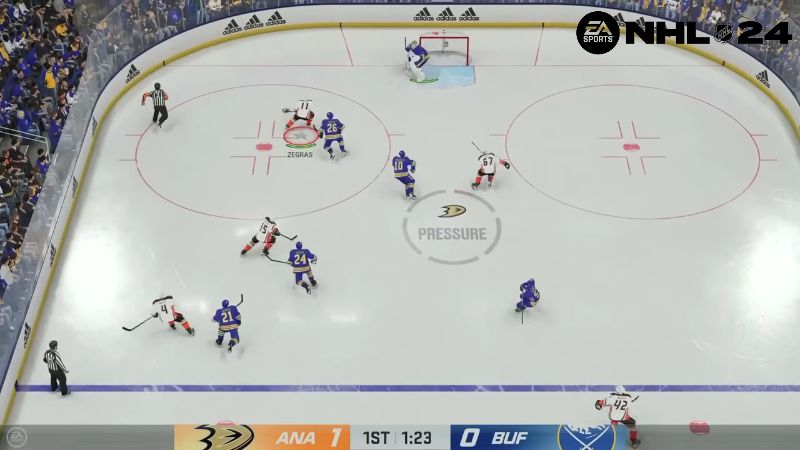 NHL 24 Anaheim Ducks vs. Buffalo Sabres Gameplay