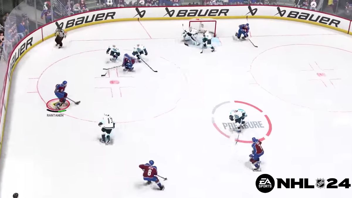 NHL 24 Match on the Ice Gameplay