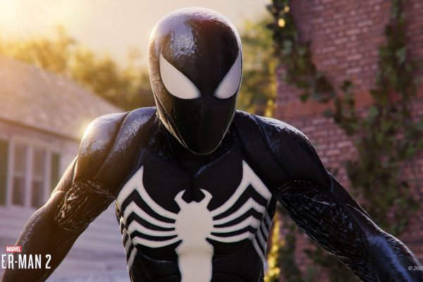 Peter gets the symbiote suit