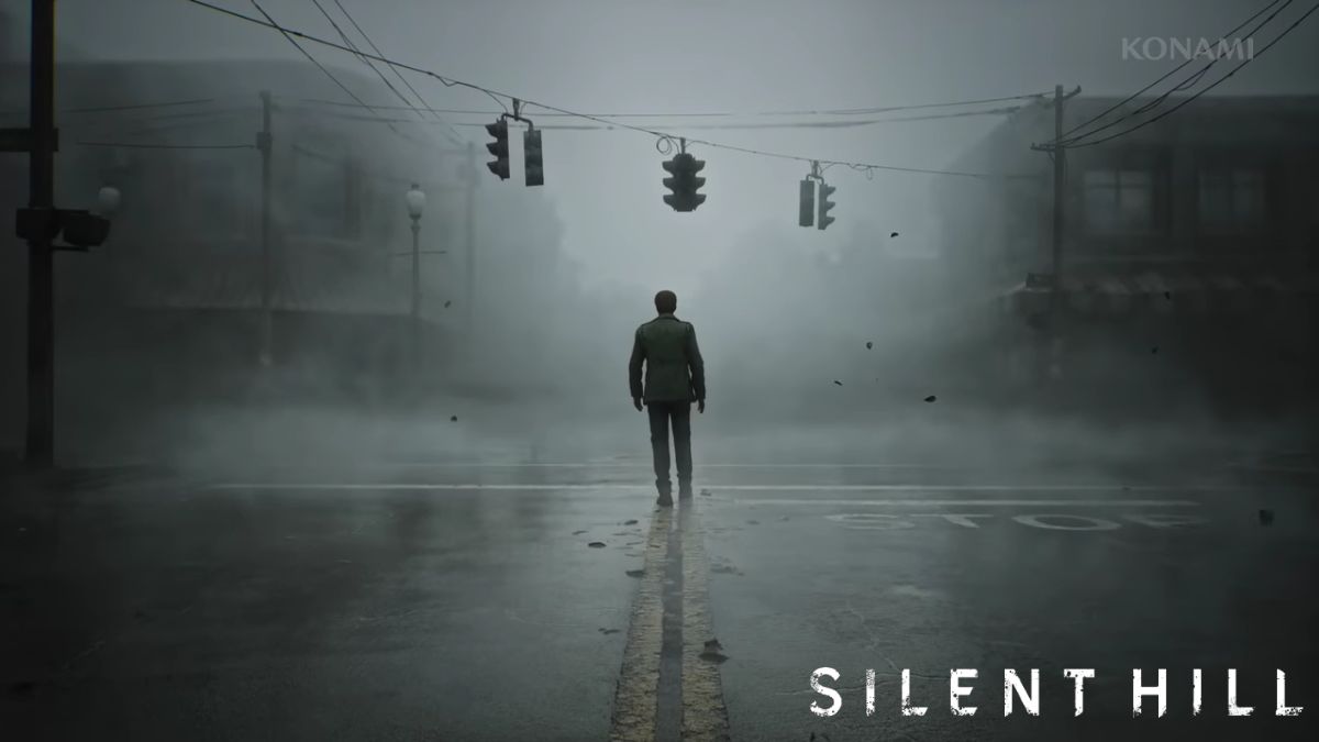 Silent Hill 2 Remake Walking in the Town's Fog