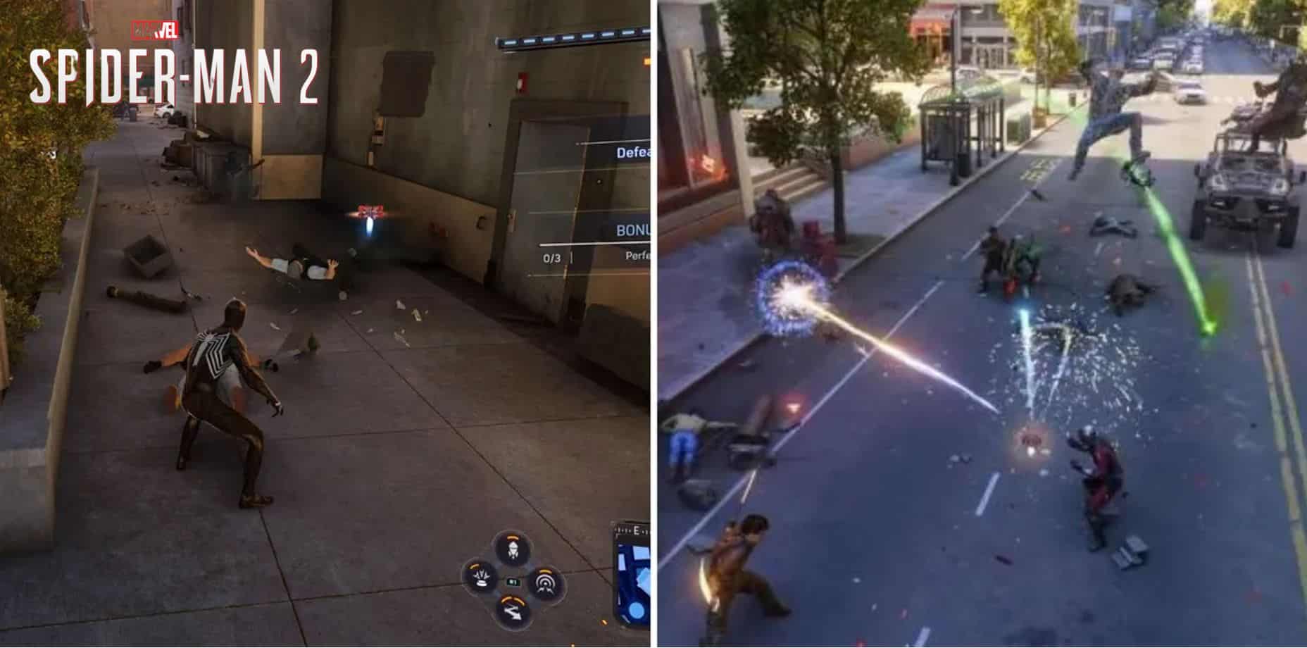 Gadget gameplay in Marvel's Spider-Man 2