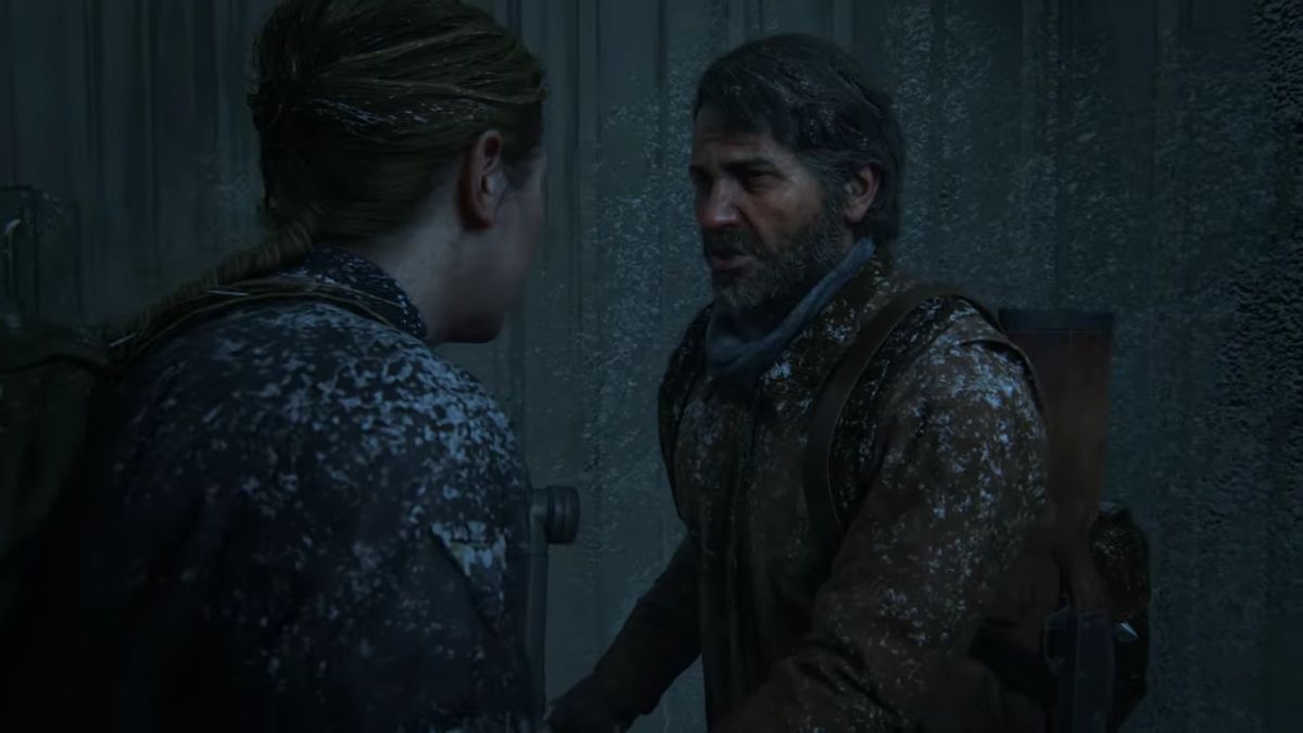 The Last of Us Part II Remastered - Joel in the snow