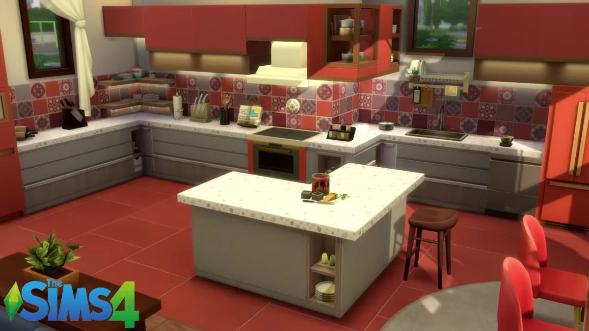The Sims 4 View of a Kitchen