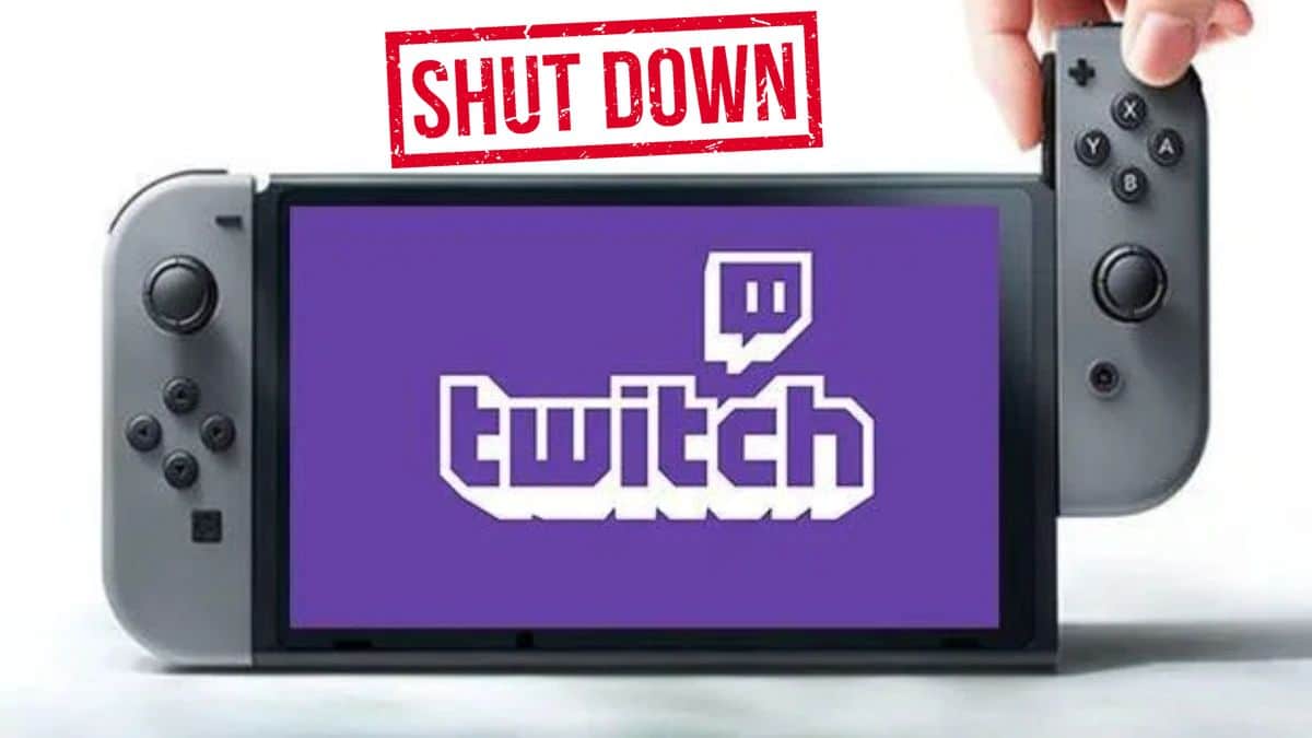 Twitch closing down Nintendo Switch app